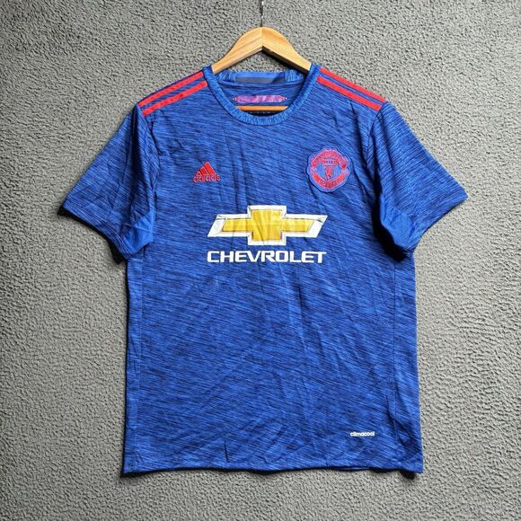 adidas Other - MANCHESTER UNITED 2016/2017 FOOTBALL SHIRT JERSEY AWAY ADIDAS ORIGINAL SIZE M